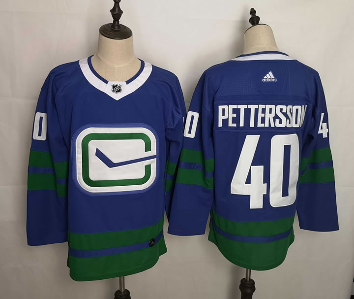 Canucks 40 Elias Pettersson Blue Adidas Jersey,We sell and wholesale Canucks 40 Elias Pettersson Blue Adidas Jersey on line form chian!